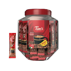 تیمز کافی میکس 1*3 بانکه ای 40 عددی (یک فنجان رایگان)